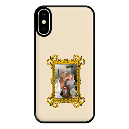 Gold Photo Frame - Personalised Mother's Day Phone Case for iPhone XS Max