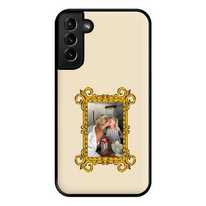 Gold Photo Frame - Personalised Mother's Day Phone Case for Galaxy S21 Plus