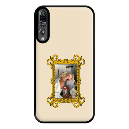 Gold Photo Frame - Personalised Mother's Day Phone Case for Huawei P20 Pro