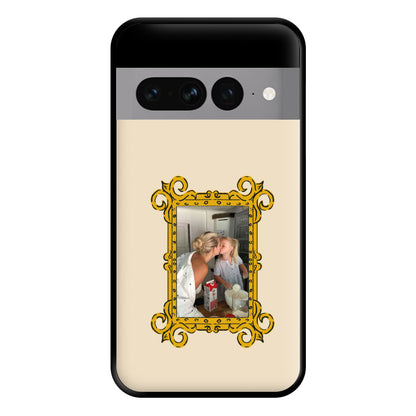 Gold Photo Frame - Personalised Mother's Day Phone Case for Google Pixel 7 Pro