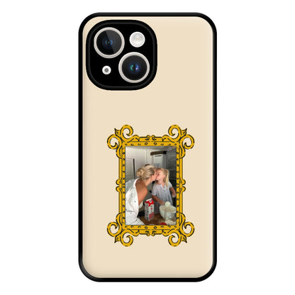 Gold Photo Frame - Personalised Mother's Day Phone Case for iPhone 14 Plus