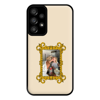 Gold Photo Frame - Personalised Mother's Day Phone Case for Galaxy A33