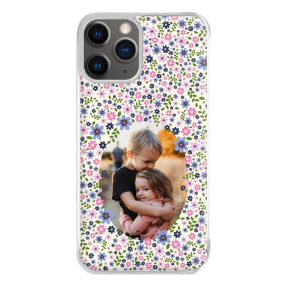 Detailed Flower Pattern - Personalised Mother's Day Phone Case for iPhone 12 Pro Max