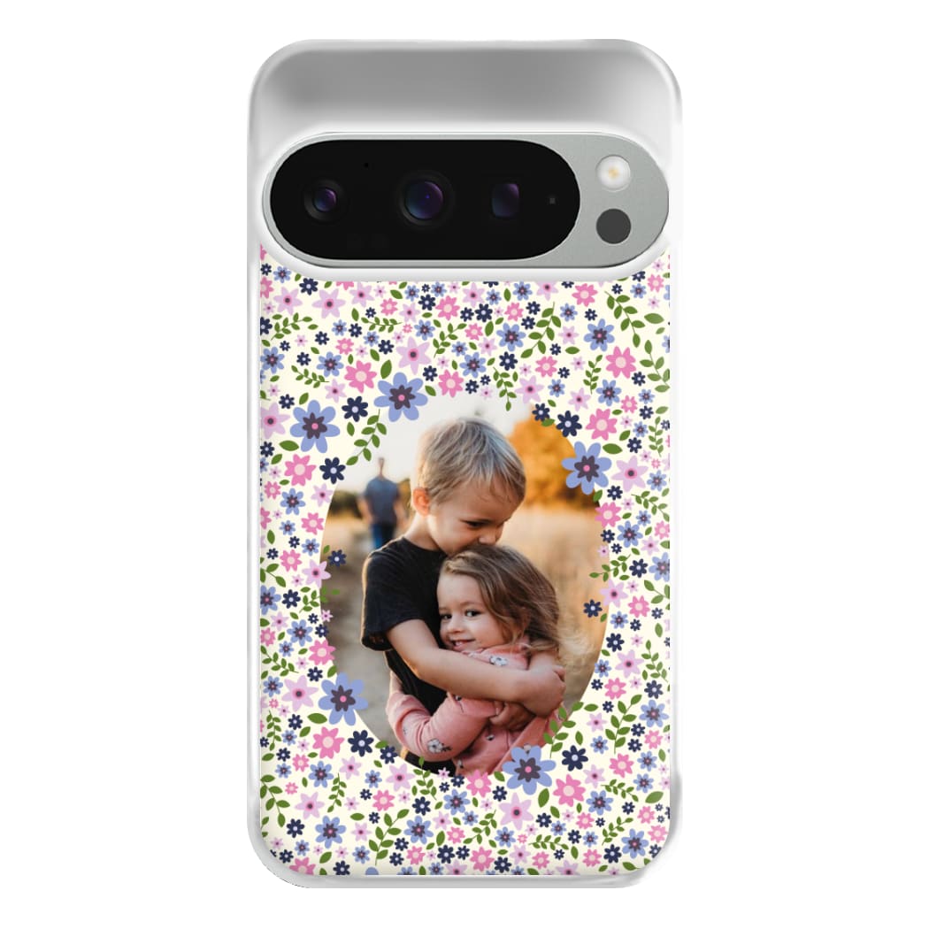 Detailed Flower Pattern - Personalised Mother's Day Phone Case for Google Pixel 9 Pro XL