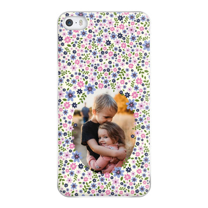 Detailed Flower Pattern - Personalised Mother's Day Phone Case for iPhone 5 / 5s / SE 2016