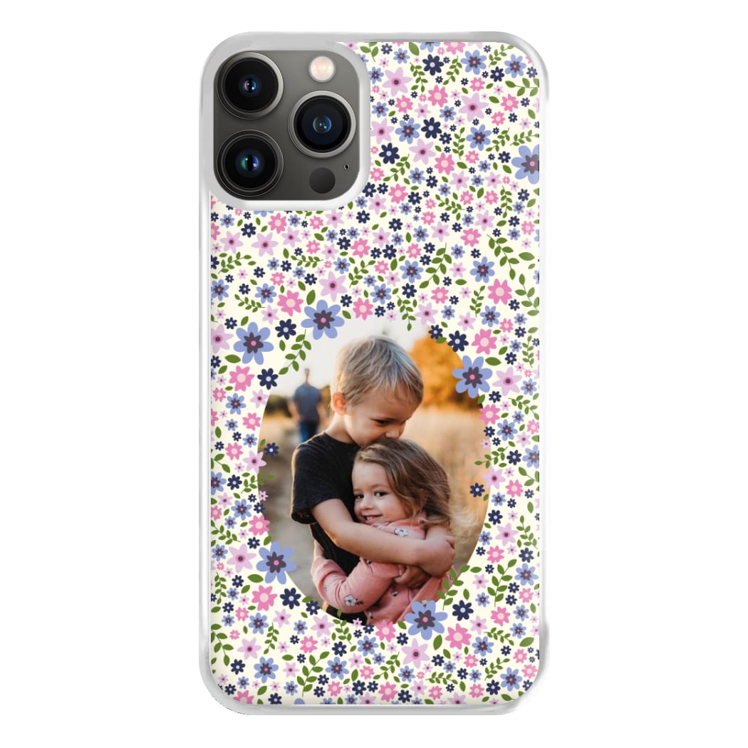 Detailed Flower Pattern - Personalised Mother's Day Phone Case for iPhone 11 Pro Max