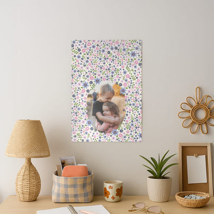 Detailed Flower Pattern - Personalised Mother's Day Art Print