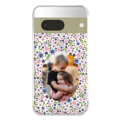 Detailed Flower Pattern - Personalised Mother's Day Phone Case for Google Pixel 7a