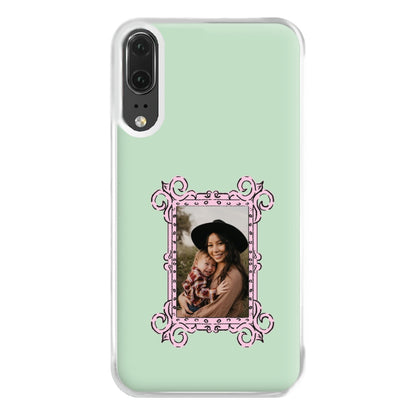 Pink Photo Frame - Personalised Mother's Day Phone Case for Huawei P20