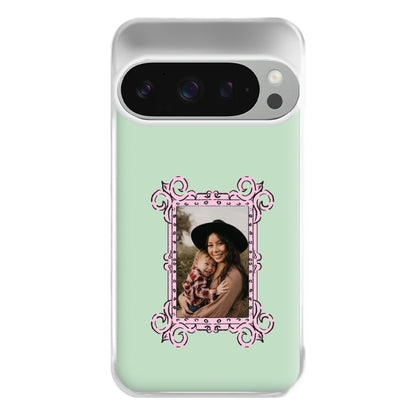 Pink Photo Frame - Personalised Mother's Day Phone Case for Google Pixel 9 Pro XL