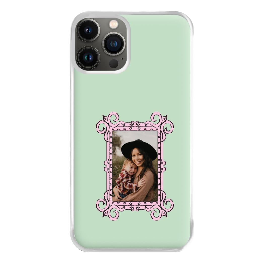 Pink Photo Frame - Personalised Mother's Day Phone Case for iPhone 11 Pro Max