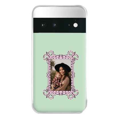 Pink Photo Frame - Personalised Mother's Day Phone Case for Google Pixel 6a