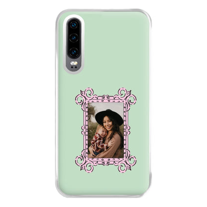 Pink Photo Frame - Personalised Mother's Day Phone Case for Huawei P30