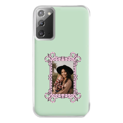 Pink Photo Frame - Personalised Mother's Day Phone Case for Galaxy Note 20 Ultra