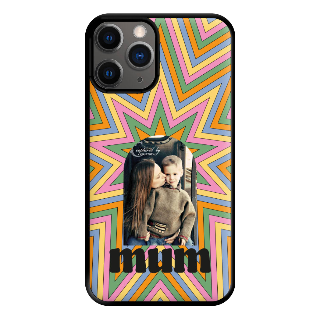 Retro Pattern - Personalised Mother's Day Phone Case for iPhone 12 Pro Max