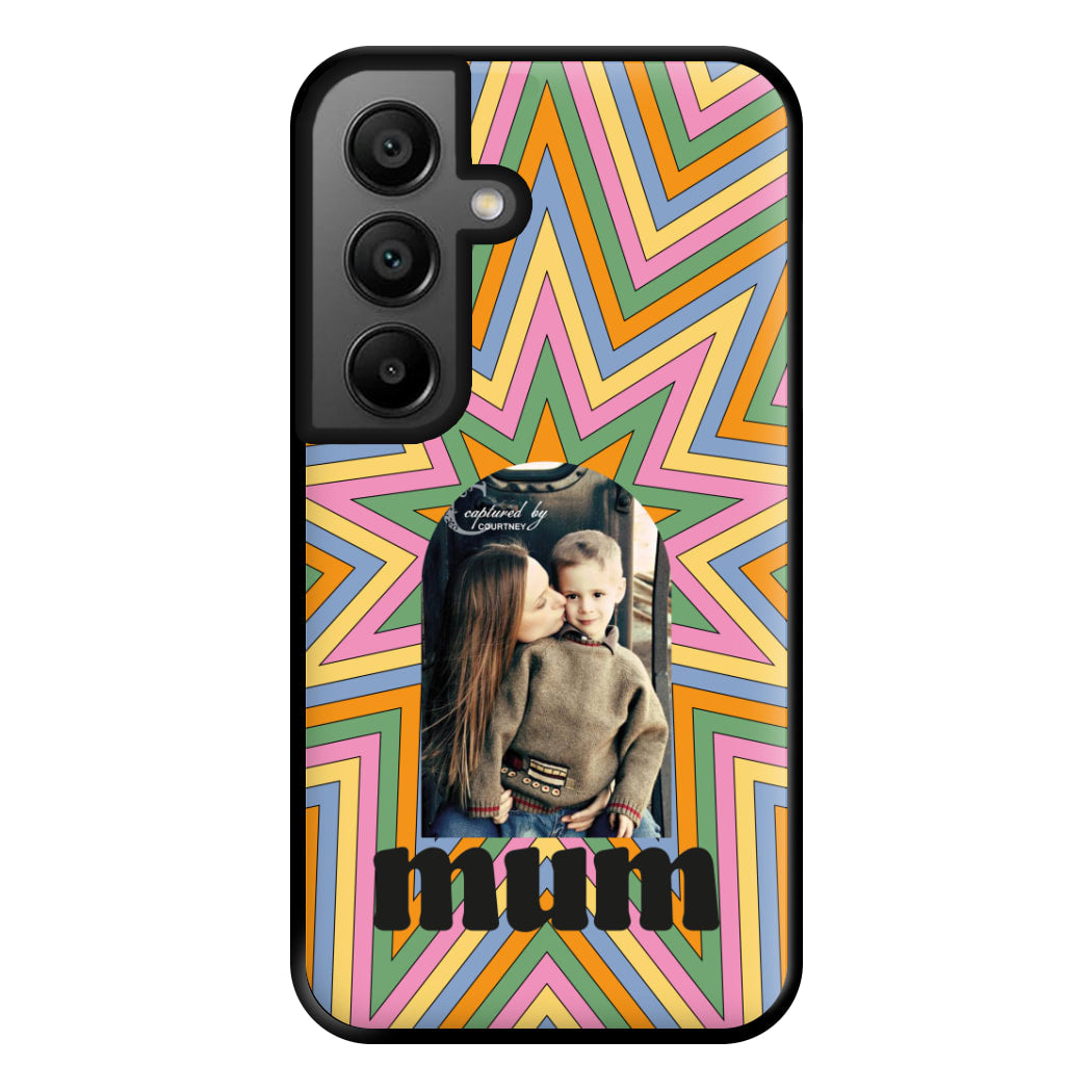 Retro Pattern - Personalised Mother's Day Phone Case for Google Pixel 8