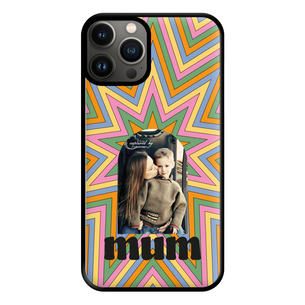 Retro Pattern - Personalised Mother's Day Phone Case for iPhone 11 Pro Max