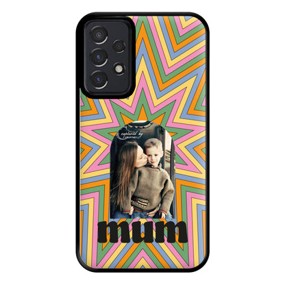 Retro Pattern - Personalised Mother's Day Phone Case for Galaxy A52 / A52s