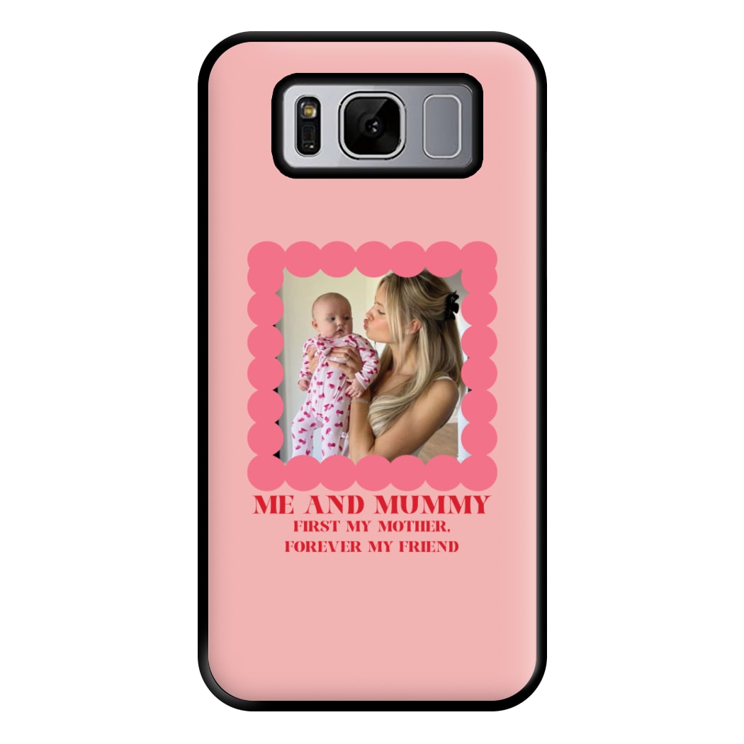 Me And Mummy - Personalised Mother's Day Phone Case for Galaxy S8 Plus