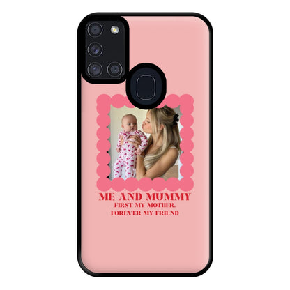 Me And Mummy - Personalised Mother's Day Phone Case for Galaxy A21s