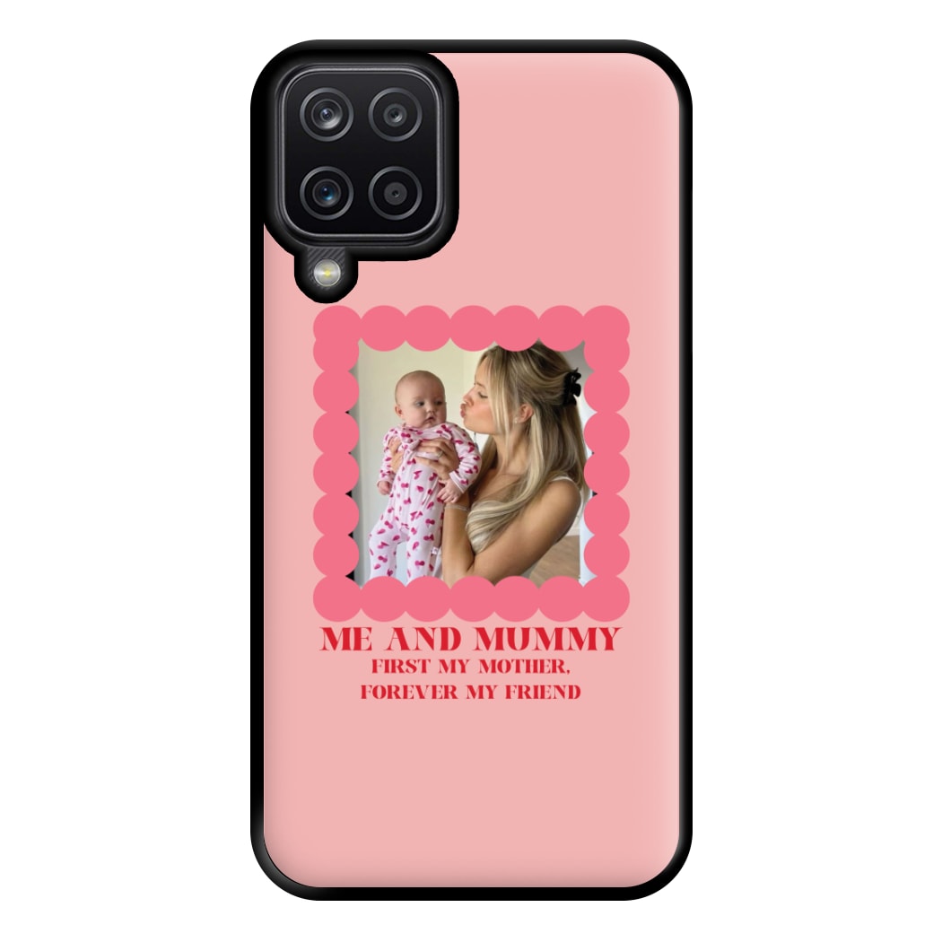 Me And Mummy - Personalised Mother's Day Phone Case for Galaxy A12