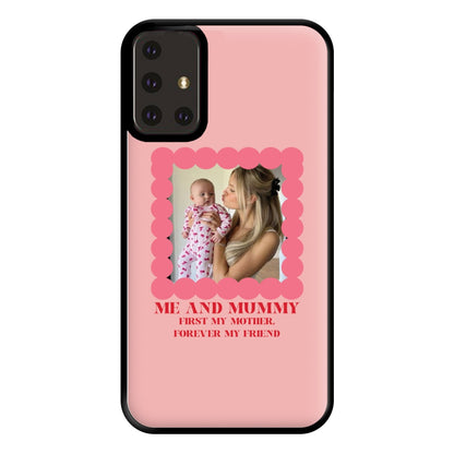 Me And Mummy - Personalised Mother's Day Phone Case for Galaxy A71