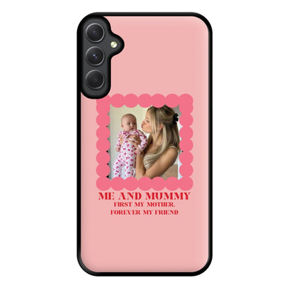 Me And Mummy - Personalised Mother's Day Phone Case for Galaxy A54