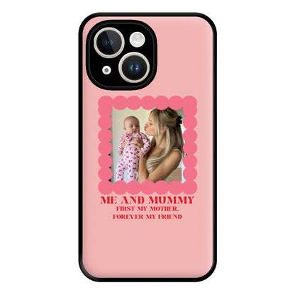 Me And Mummy - Personalised Mother's Day Phone Case for iPhone 14 Plus