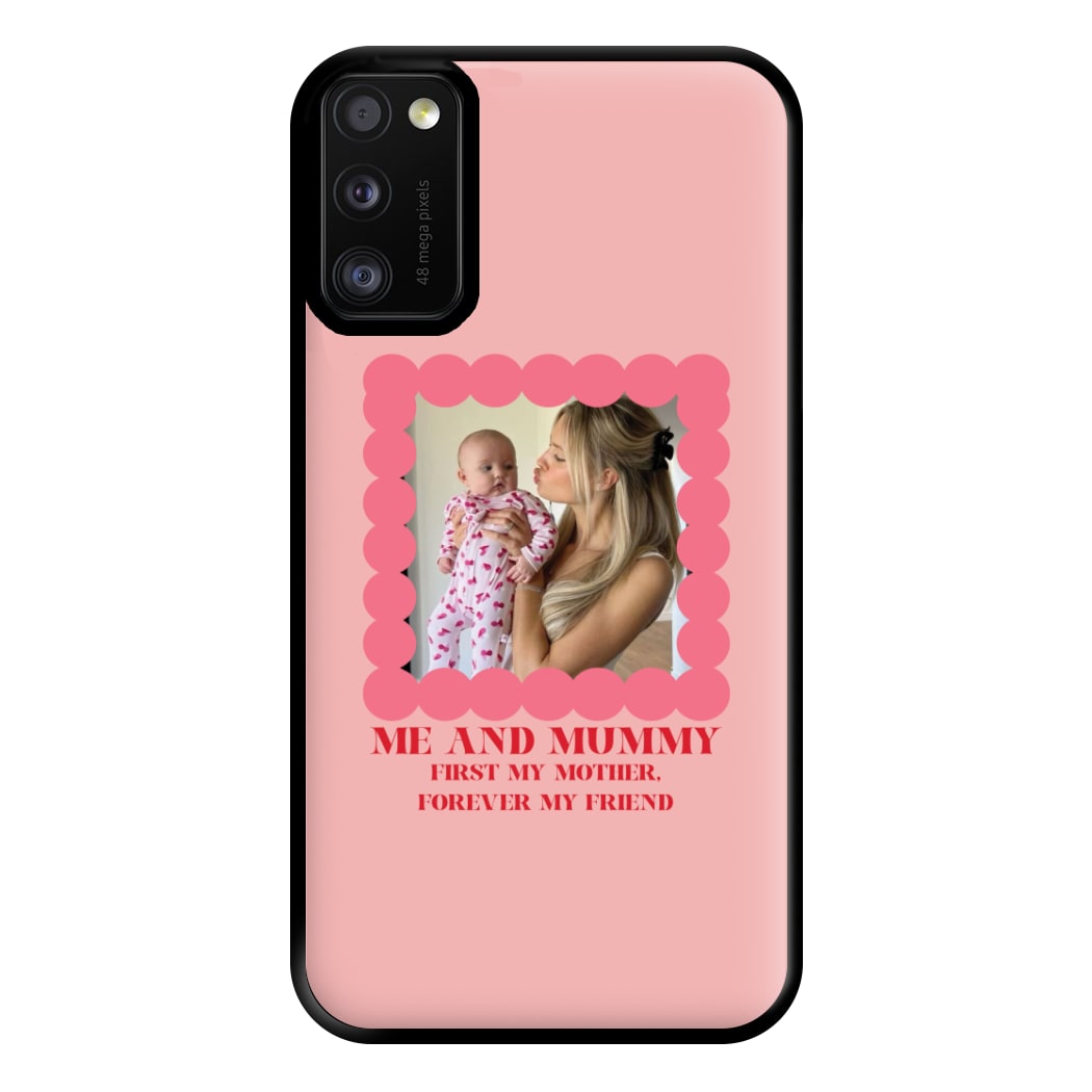 Me And Mummy - Personalised Mother's Day Phone Case for Galaxy A41