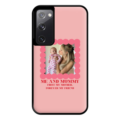 Me And Mummy - Personalised Mother's Day Phone Case for Galaxy S20FE