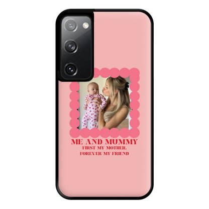 Me And Mummy - Personalised Mother's Day Phone Case for Galaxy S20