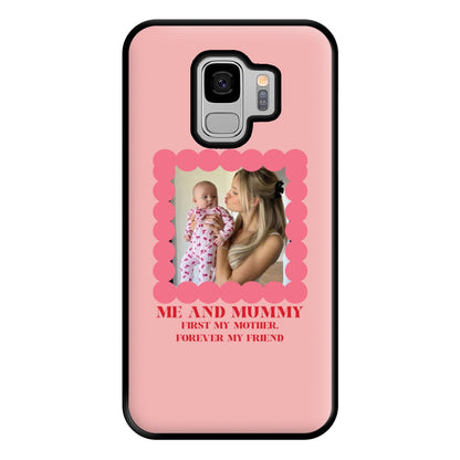 Me And Mummy - Personalised Mother's Day Phone Case for Galaxy S9 Plus