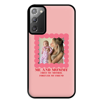 Me And Mummy - Personalised Mother's Day Phone Case for Galaxy Note 20 Ultra