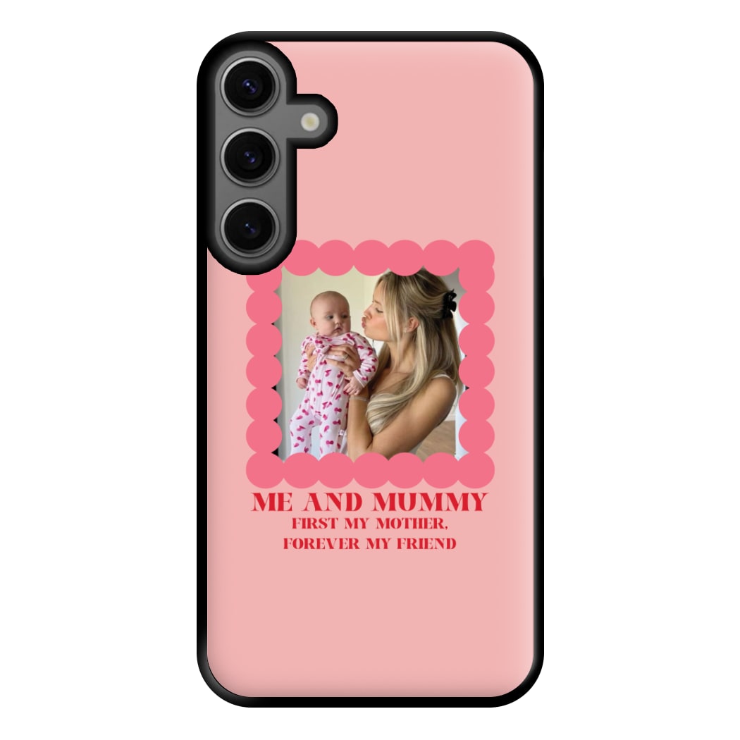 Me And Mummy - Personalised Mother's Day Phone Case for Galaxy S23FE