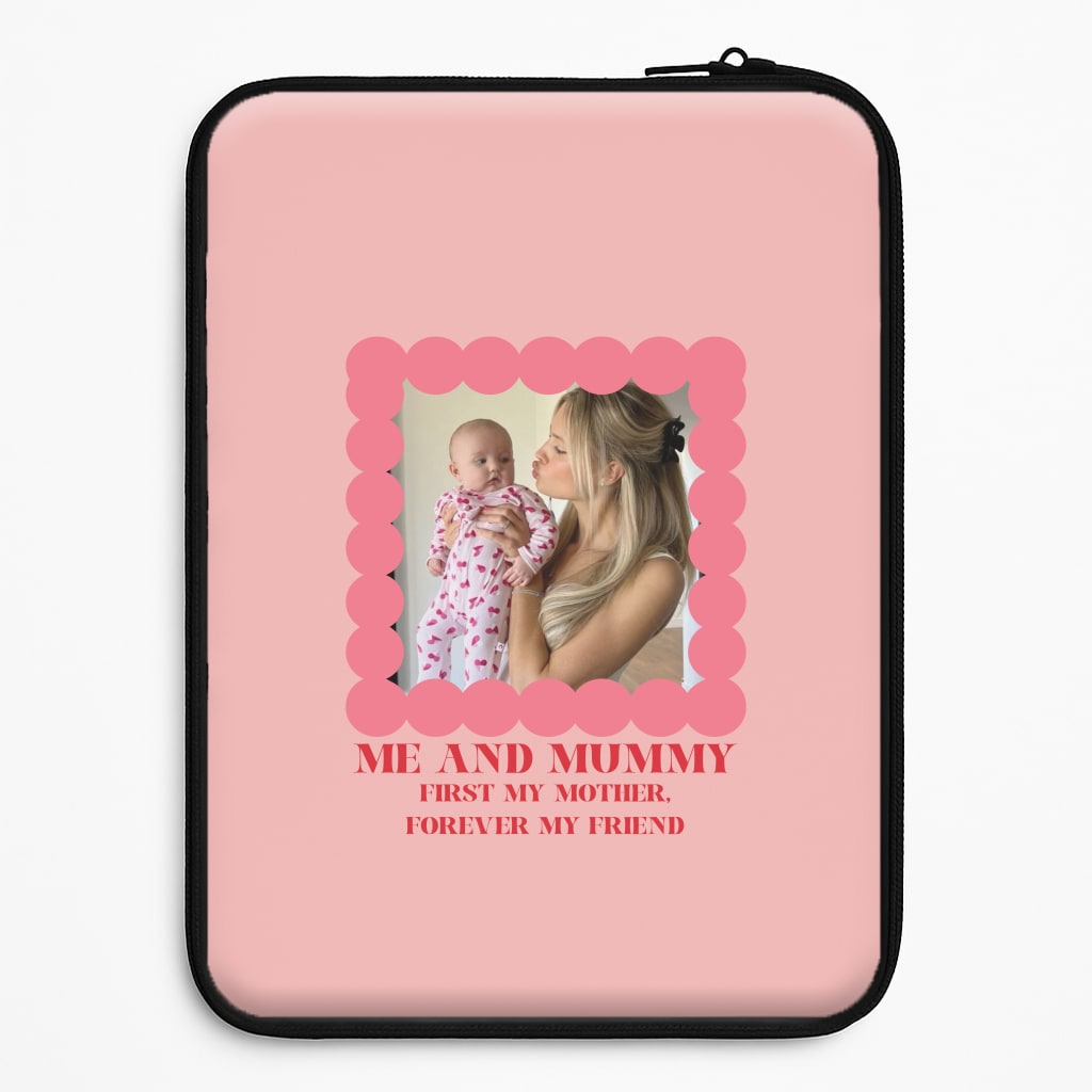 Me And Mummy - Personalised Mother's Day Universal Laptop Sleeve