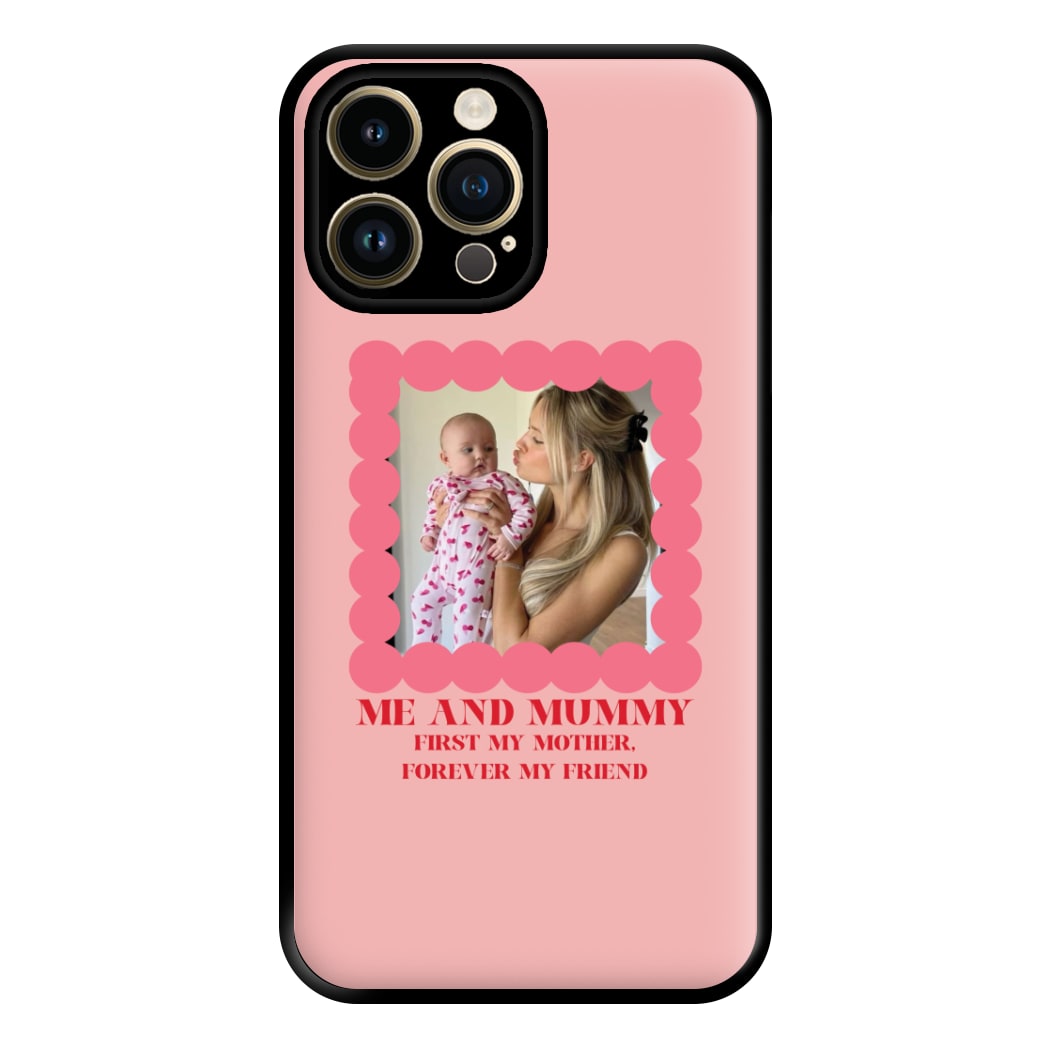 Me And Mummy - Personalised Mother's Day Phone Case for iPhone 14 Pro Max