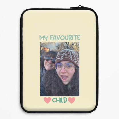 My Favourite Child - Personalised Mother's Day Universal Laptop Sleeve