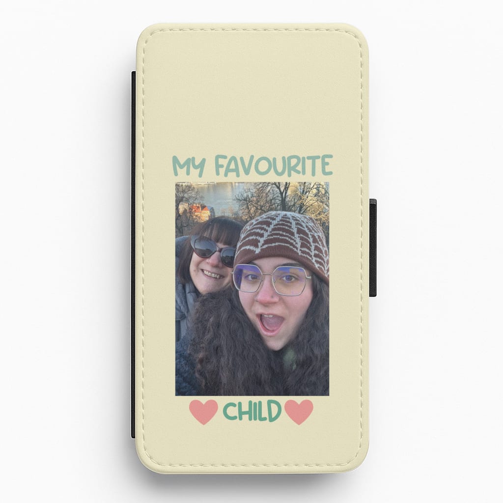 My Favourite Child - Personalised Mother's Day Flip / Wallet Phone Case