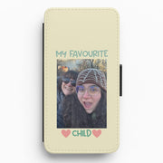 My Favourite Child - Personalised Mother's Day Flip / Wallet Phone Case 1