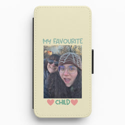 My Favourite Child - Personalised Mother's Day Flip / Wallet Phone Case