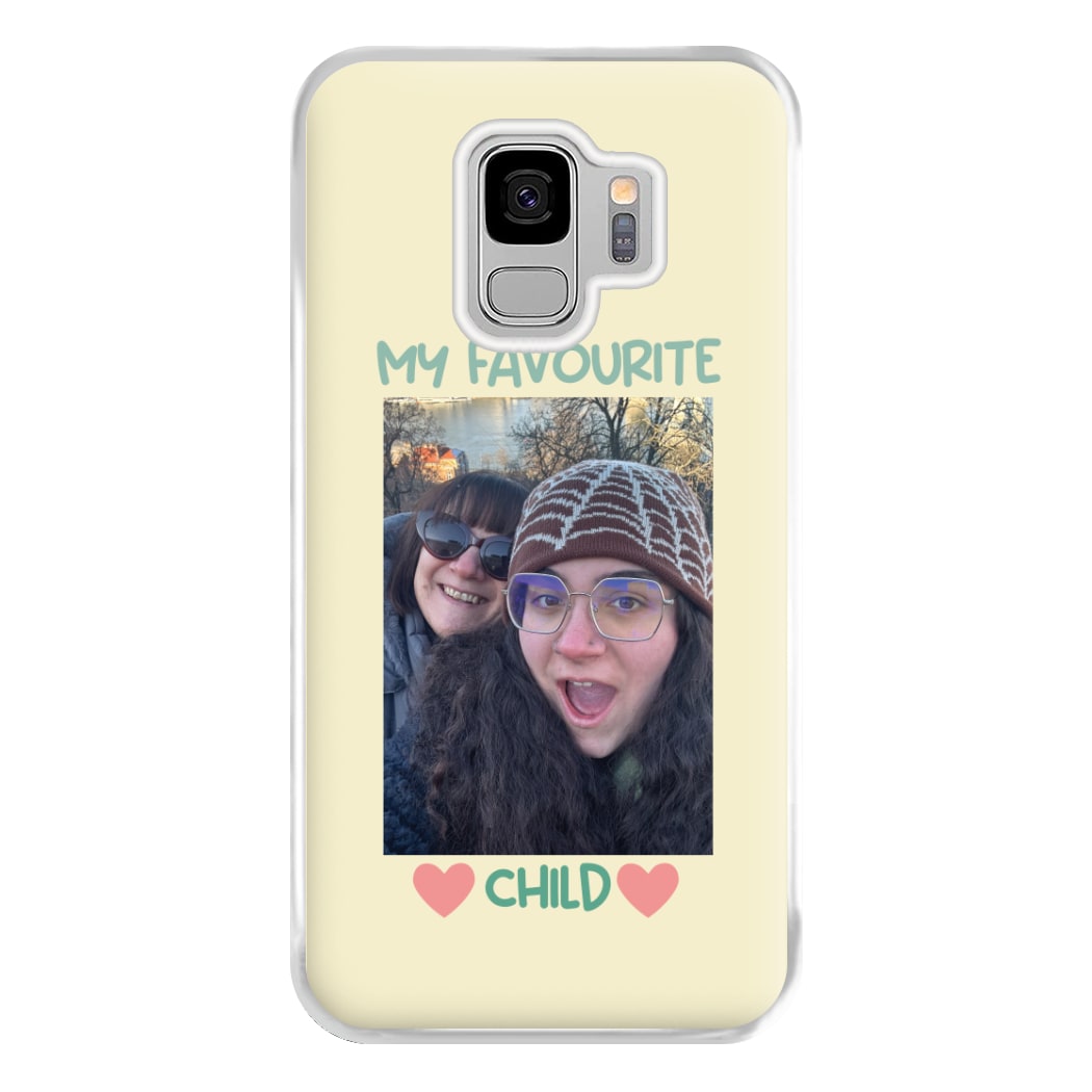 My Favourite Child - Personalised Mother's Day Phone Case for Galaxy S9 Plus