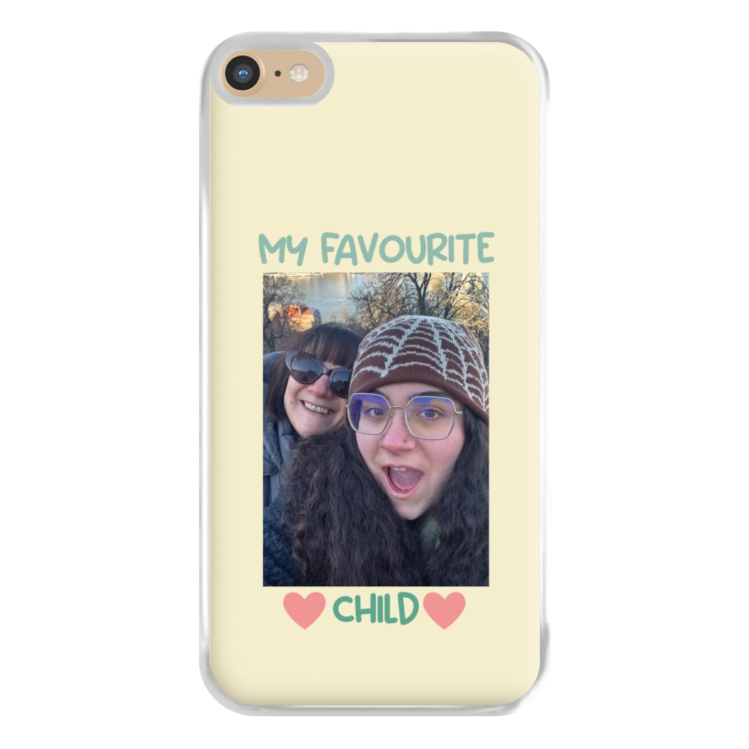 My Favourite Child - Personalised Mother's Day Phone Case for iPhone 6 Plus / 7 Plus / 8 Plus