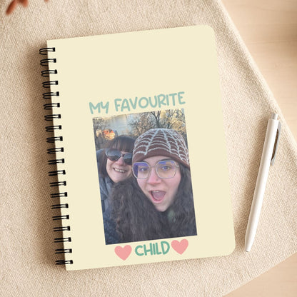 My Favourite Child - Personalised Mother's Day Notepad