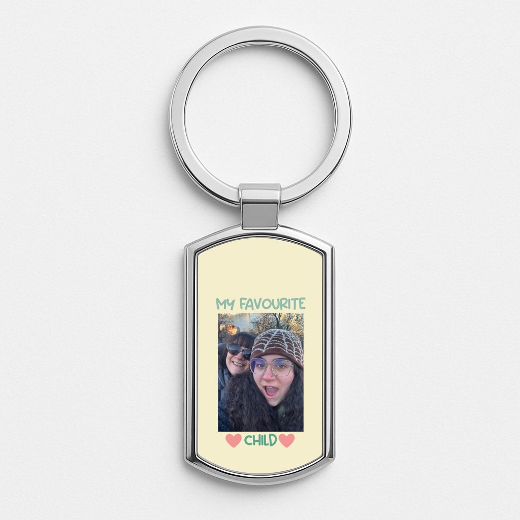 My Favourite Child - Personalised Mother's Day Luxury Keyring