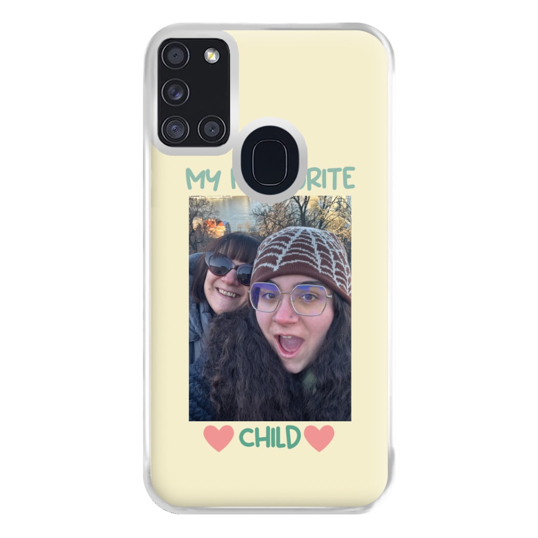 My Favourite Child - Personalised Mother's Day Phone Case for Galaxy A21s