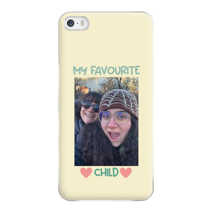 My Favourite Child - Personalised Mother's Day Phone Case for iPhone 5 / 5s / SE 2016