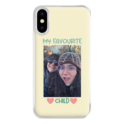 My Favourite Child - Personalised Mother's Day Phone Case for iPhone XS Max