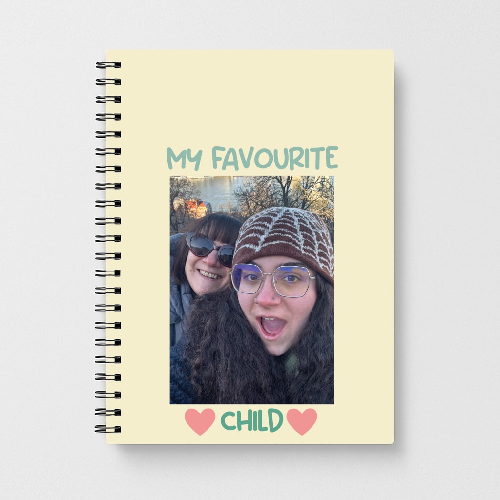 My Favourite Child - Personalised Mother's Day Notebook