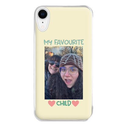 My Favourite Child - Personalised Mother's Day Phone Case for iPhone XR