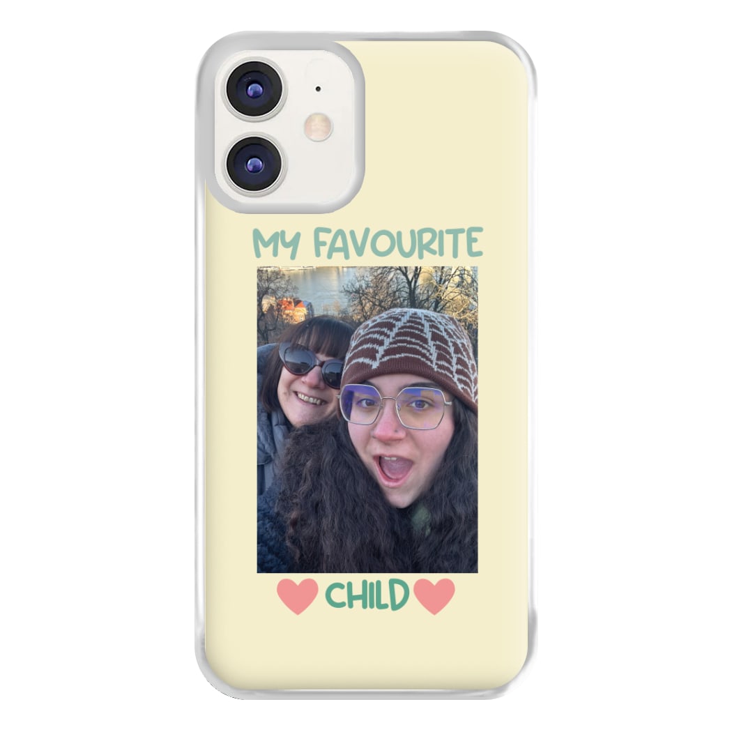 My Favourite Child - Personalised Mother's Day Phone Case for iPhone 12 / 12 Pro